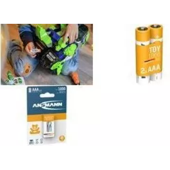 Ansmann ANS 1311-0029 - maxE NiMH baterija AAA Micro 800 mAh 2 vnt. pakuotė