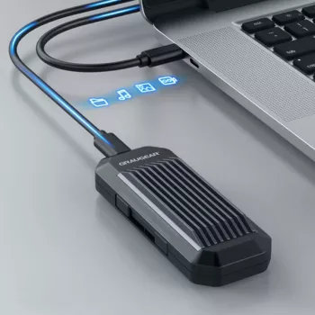 SSD dėklas GRAUGEAR G-M202-AC-10G Juodas M.2