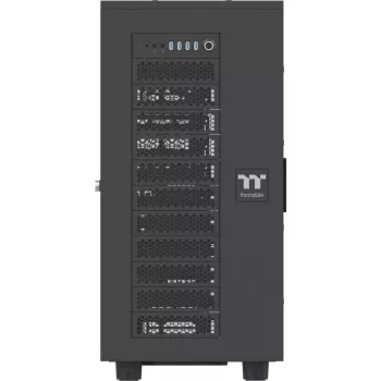 Thermaltake korpusas AX700 TG Super Tower juodas mažmeninis - Bokštas (CA-11B-00F1WN-00)