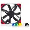 Noctua NF-S12A PWM chromax.black.swap 120mm korpuso ventiliatorius