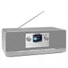 TechniSat DIGITRADIO 372 CD IR internetinis radijo imtuvas su CD, DAB+, FM, antracito ir sidabro spalvos