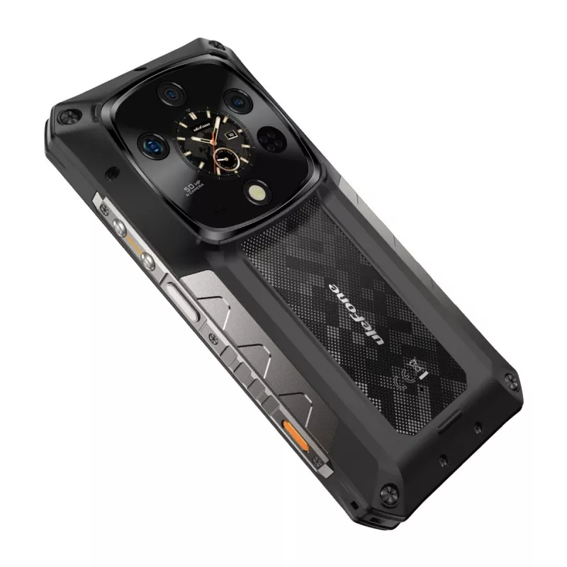 Atsparus išmanusis telefonas UleFone Armor 28 Ultra 5G — 16 GB RAM, 1 TB atminties, juodas