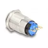 Mygtukų skydelis DeLOCK 20985 sidabrinis 230V 3A