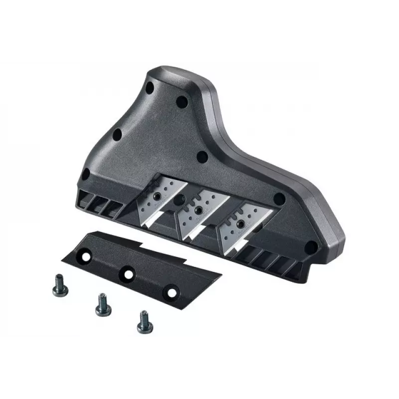 Oblinis Wolfcraft Triple-blade edge planer 4009000 – grafitinis, trapecijos formos peiliai, tinkamas gipso kartono plokštėms