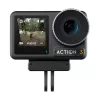 Magnetinis dviejų nagų adapteris Telesin OA-TPM-T04, skirtas DJI Action 4/3 kamerai