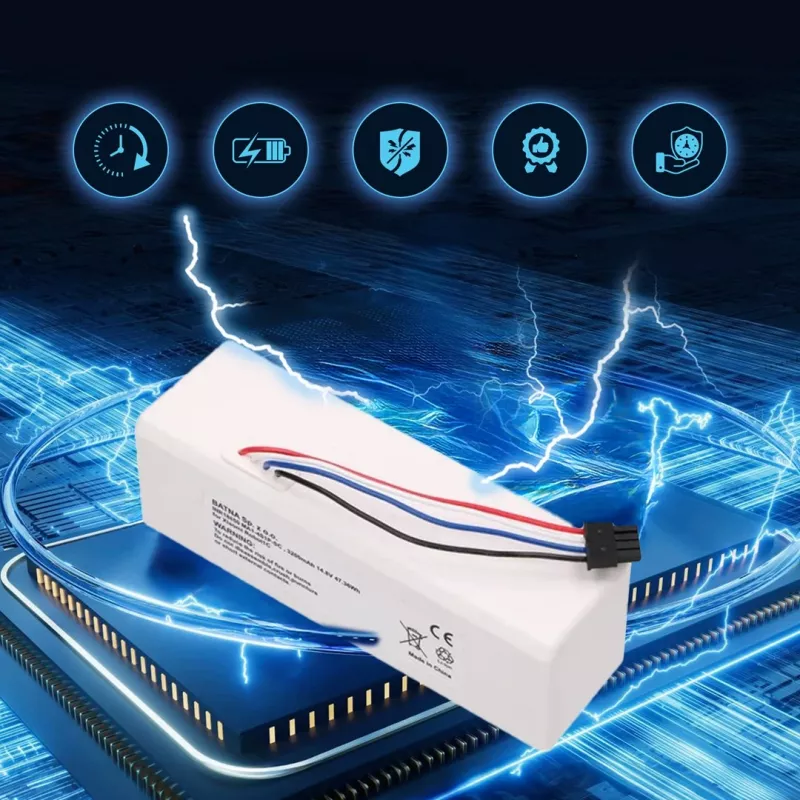 Akumuliatorius Xiaomi Robot 1C P1904-4S1P-MM, 3200mAh, 47,36Wh, STYTJ01ZHM Mijia 1C P1904-4S1P-MM (Dreame MC1808)