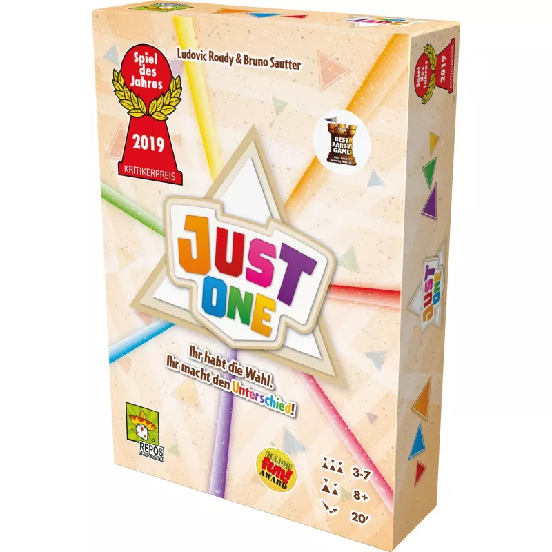 Just One, Stalo žaidimas Metų žaidimas 2019