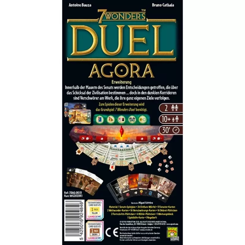 7 Wonders Duel – Agora, Stalo Žaidimo Priedas
