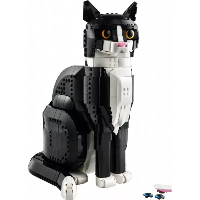 LEGO rinkinys Ideas 21349 Smokingė katė – kolekcinis plytelių modelis, eksponavimui