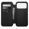 Nomad Modern Leather Folio dėklas iPhone 17 Pro Max — Tan (oda, iki 17,5 cm ekrano, 4 kortelių kišenės)