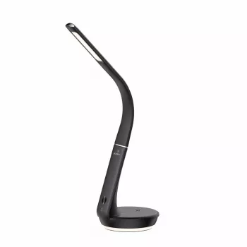 Stalinė lempa Hawk HW-LAMP02 Juoda – reguliuojamas ryškumas ir lankstus kakliukas