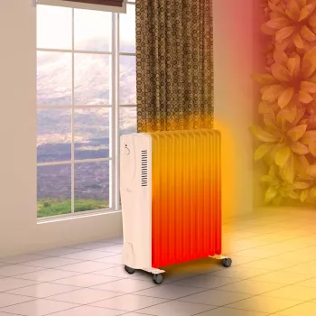 Extralink alyvinis radiatorius NY-25W1 2500W, 11 sekcijų