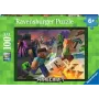 Dėlionė Ravensburger Minecraft 100 vnt. Video žaidimas