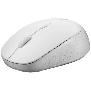Belaidė pelė tyliu spragtelėjimu AURIS MB-027 800/1200/1600 DPI balta