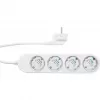 Išmanusis 12A Shelly Power Strip 4 Gen4 Zigbee/Matter kištukinis lizdas
