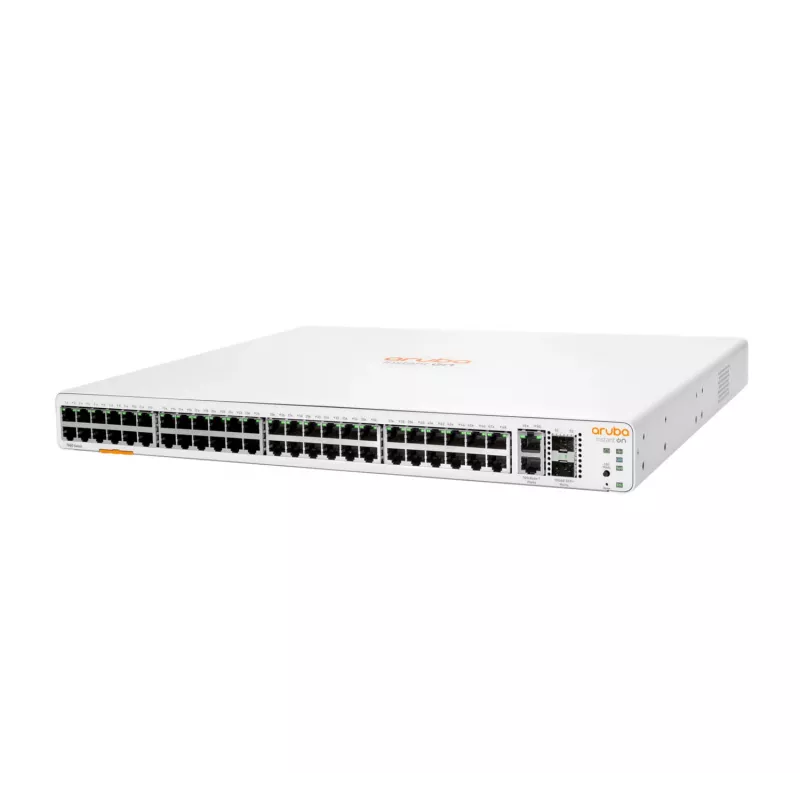 HPE Networking Instant On 1960 48G 2XT 2XF jungiklis Europa (JL808A#ABB) – valdomas L2+ gigabitinis tinklo jungiklis