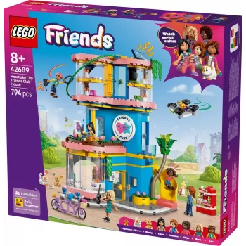 LEGO Friends 42689 Širdies ežero miesto draugų klubas