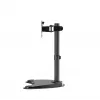 Monitorio stovas GEMBIRD MS-D1ST-04 13–32 colių ekranams, reguliuojamas aukštis ir pasvirimas, VESA 75x75–100x100, iki 8 kg