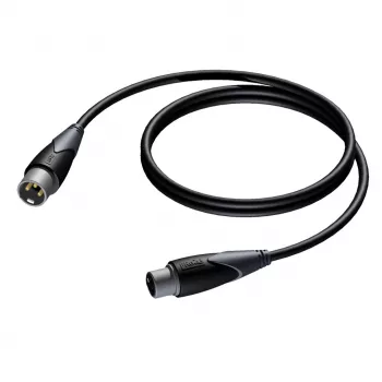 Audio kabelis Procab XLR vyriškas į XLR moteriškas 5 m (1KPCL118)