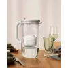 BRITA Glass+1 Maxtra Pro vandens filtro ąsotis pilka, 2,4 L / 1,5 L, su Maxtra Pro PP filtru