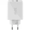 Goobay Dvigubas USB-C™ PD (Power Delivery) Greitas Įkroviklis (30 W) (61674)