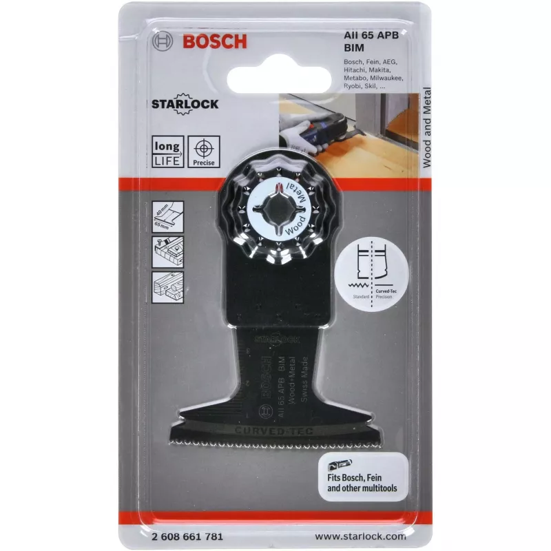 Bosch 2608661781 metalinė detalė 65×40 mm