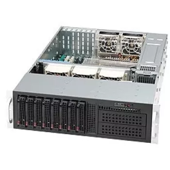 3HE Supermicro korpusas SuperChassis 3U CSE-835TQ-R921B juodas