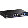 TRENDnet TEG-S5061 6 prievadų 2.5G nevaldomas jungiklis su 10G SFP+ prievadu