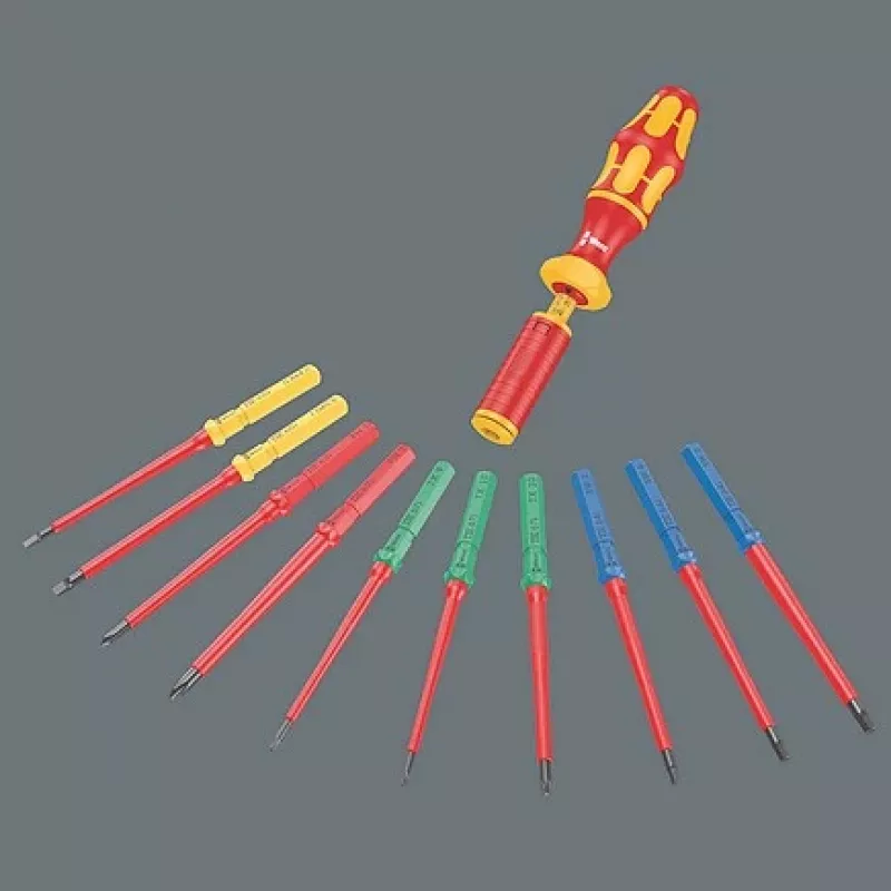 Wera 05006605001 Kraftform Kompakt VDE 15 atsuktuvų rinkinys