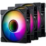 120 mm ventiliatorius PHANTEKS M25 Gen2 PWM D-RGB, juodas, 3-pin