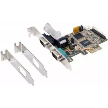 PCI-Express sąsajos kortelė EXSYS EX-44062 su dviem RS-232 prievadais