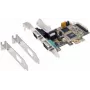 PCI-Express sąsajos kortelė EXSYS EX-44062 su dviem RS-232 prievadais