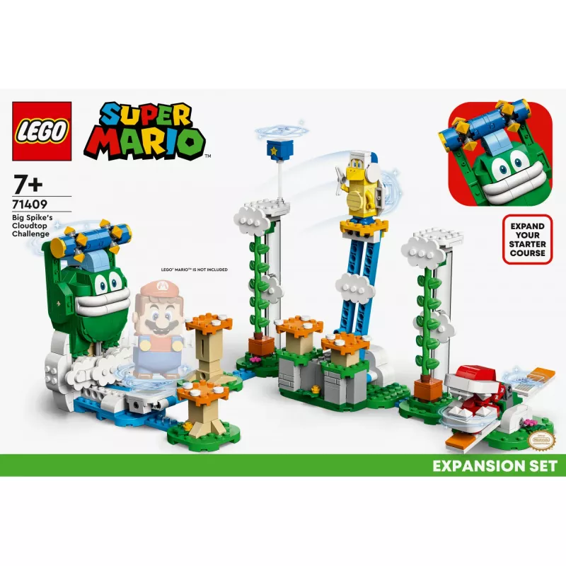 Konstruktorius LEGO Super Mario 3 priešų figūrėlės 71409 – Bumerango Brolis ir Piranijinis Augalas