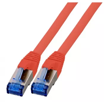 EFB-Elektronik RJ45 jungiamasis laidas Cat.6A S/FTP TPECat.7 Raw Cable superflex Raudonas 3m
