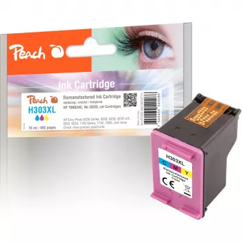 PEACH spausdinimo galvutė spalvota, suderinama su HP 303XL (PI300-895) – didelės talpos (XL), 485 puslapių, vienetinis paketas
