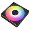 Lian Li UNI FAN CL120 Wireless 12CL1W3B korpuso ventiliatoriai, 3 vnt., 120 mm, juodi
