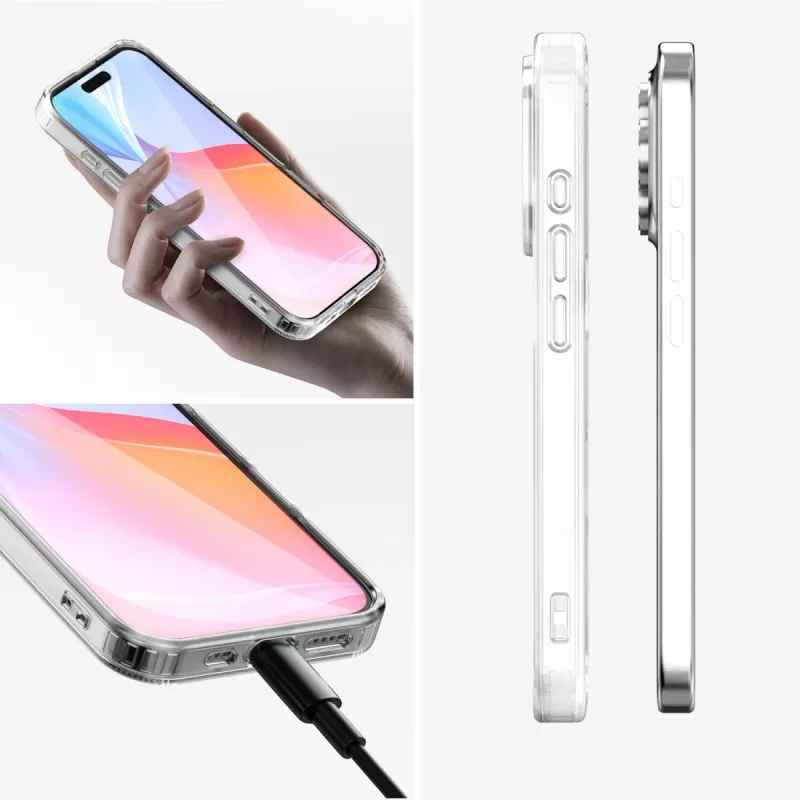 Dėklas 4smarts iPhone 16 Pro 16 cm (6.3 colio) Skaidrus