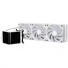Lian Li O11D EVO RGB + TRYX PANORAMA SE ARGB pilnas skysčio aušinimo komplektas - baltas, 360 mm