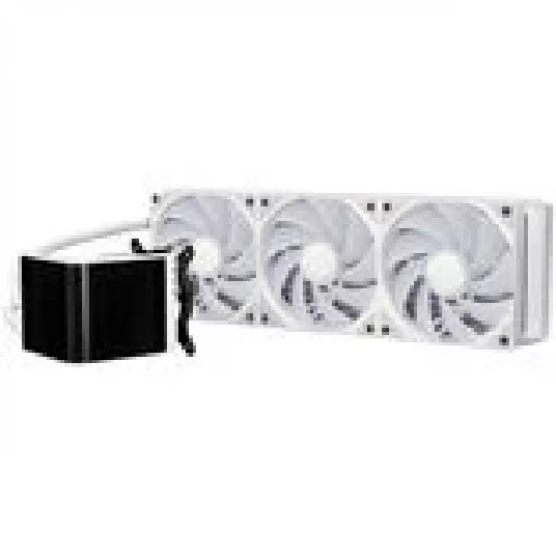 Lian Li O11D EVO RGB + TRYX PANORAMA SE ARGB pilnas skysčio aušinimo komplektas - baltas, 360 mm
