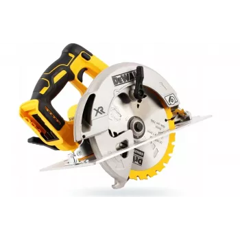 DeWALT DCS570P2-QW nešiojamasis diskinis pjūklas 18,4 cm sidabrinis, geltonas 5500 aps./min.