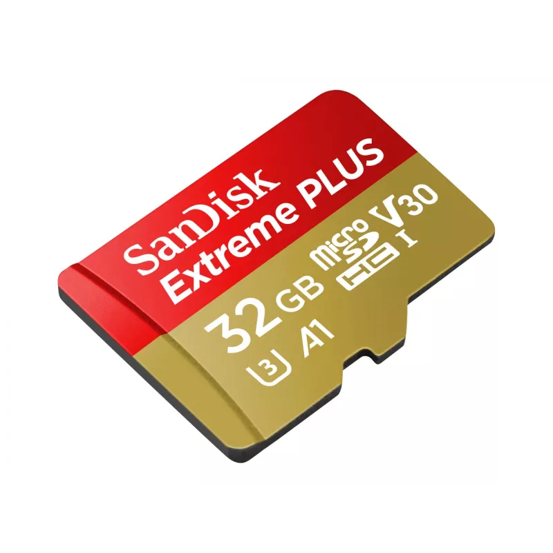 „Flash“ atminties kortelė SanDisk Extreme Plus 32GB UHS-I SDSQXBG-032G-GN6MA