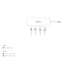 USB-C šakotuvas DICOTA D32061 10000 Mbit/s sidabrinis