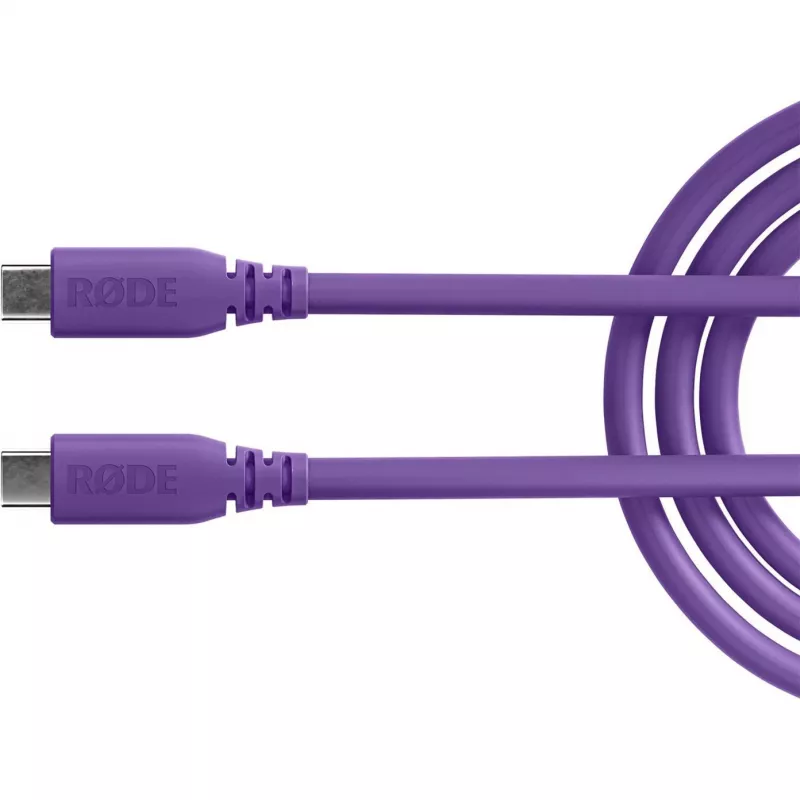 Rode SC27-PU USB-C į USB-C laidas USB 3.2 Gen1, violetinis (2m, PD)