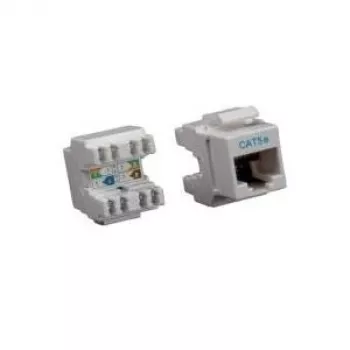 ROLINE Cat.5e Keystone RJ-45, neekranuotas, šviesiai pilkas (26.11.0343)