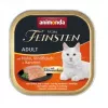 ANIMONDA Vom Feinsten Suaugusiems Vištiena, jautiena ir morkos - šlapias kačių ėdalas - 100 g