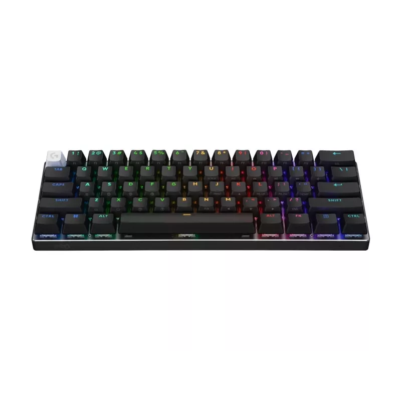 Klaviatūra Logitech G PRO X 60 žaidimams USB RF Wireless Bluetooth QWERTY US International balta