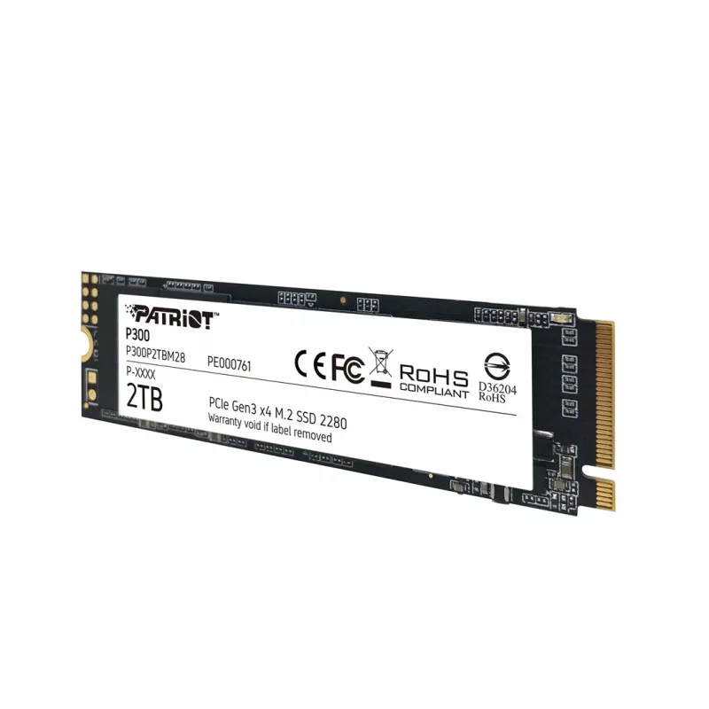 SSD diskas Patriot Memory 2 TB M.2 PCI Express 3.0 NVMe P300