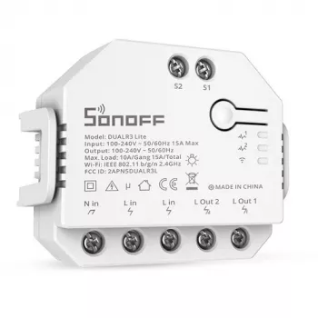 Išmanusis WiFi jungiklis Sonoff Dual R3