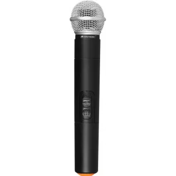 Belaidis rankinis UHF mikrofonas Omnitronic UHF-E serija 826,1 MHz