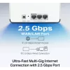 MERCUSYS Halo H85X maršruto parinktuvų rinkinys (3 vnt.), Dual-band Wi‑Fi 6 (802.11ax), 2,4/5 GHz, iki 2402 Mbps, 3 LAN prievadai, baltas